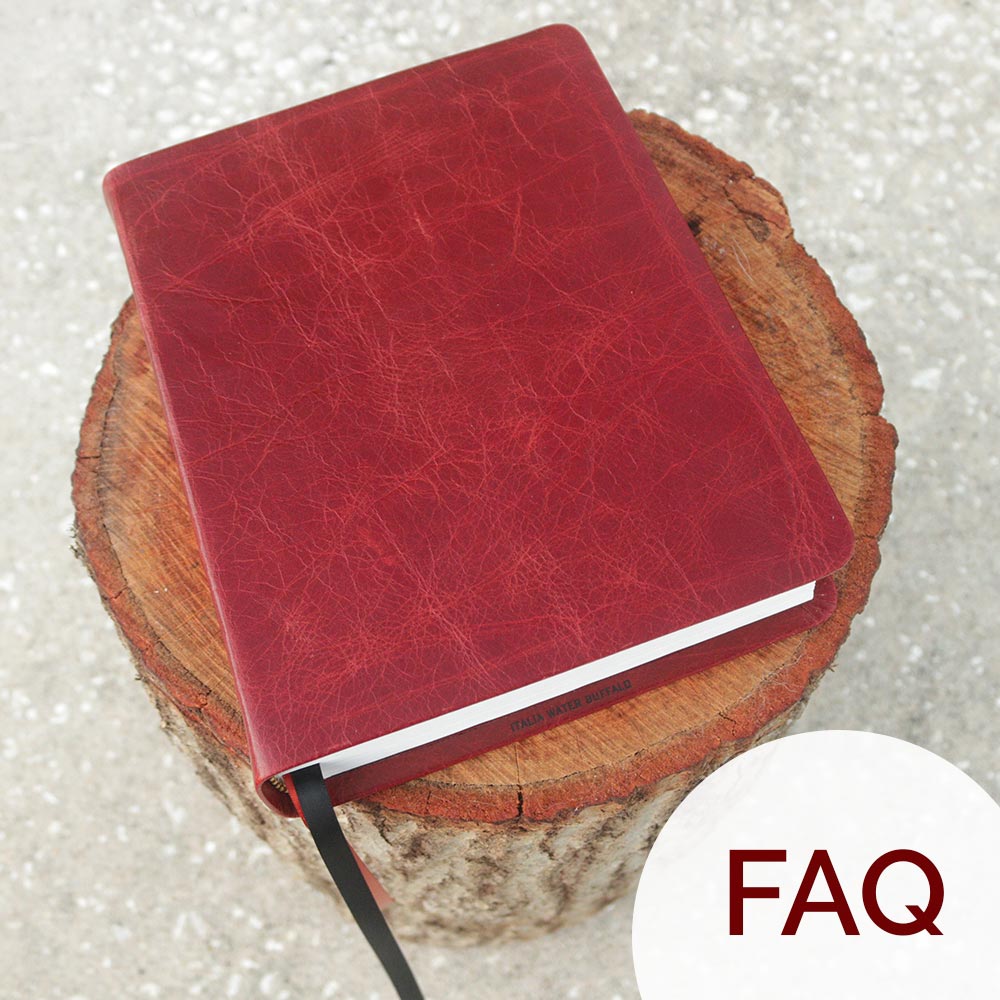 Frequently Asked Questions | AA Leather Bible Bindery | Asheville, NC