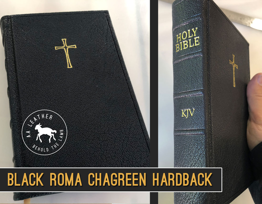 Repair & Recover Your Bible In Roma Chagreen Goatksin Leather