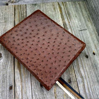 NIV Journal the Word Bible, Genuine Cigar Brown Ostrich